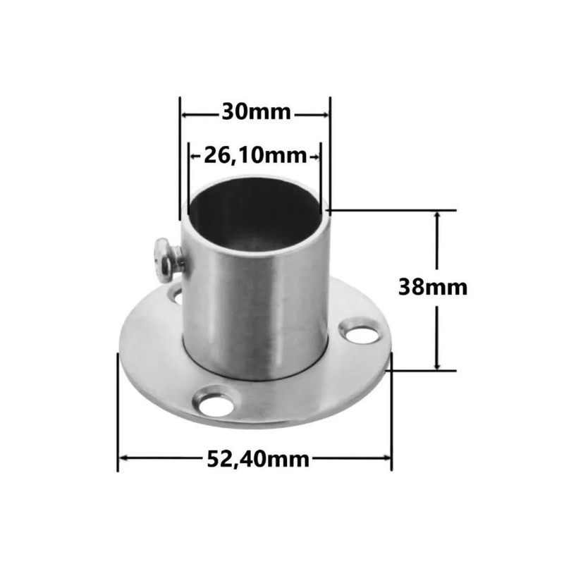 Flange Stainless Steel Flange Connection Wall Anchor Wall Flange Pipe