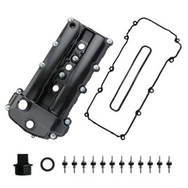 MILIPARTS Up Grade Aluminum Engine Valve Cover Left Side Compatible With 2002-2008 X-Type S-Type 2.5L 3.0L Replace C2C38781