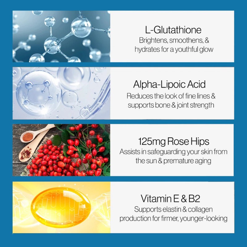 ZIPINKJ Qty120 Hyaluronic Acid Capsules Joints Support Anti Aging Reduce
