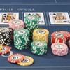 LUOBAO Premium Numbered Poker Chips for Card Board Game,Professional Clay