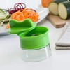 InnovaGoods spiralicer Vegetable Cutter Spiral Mini, ABS, Green, 8 x