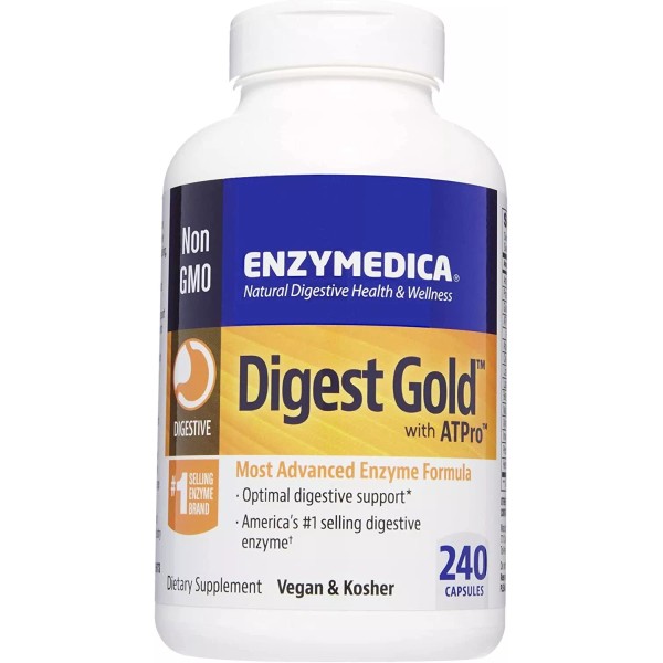Enzymedica, Digest Gold Optimal Digestive Support - 240 Count