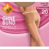 Nur Die Women's Tights, 715920/Wie eine zweite Haut, Beige (Mandel