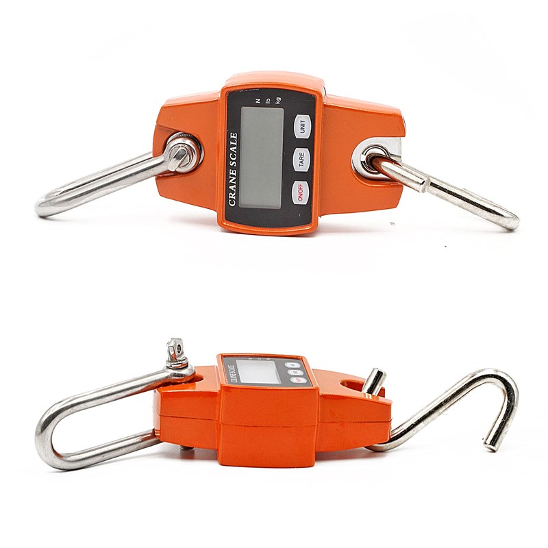 MUALROUS Mini Digital Crane Scale, 300kg/600lb Electronic Hook Hanging Scales