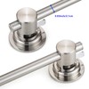 JiePai Extendable 17-28 inch Suction Cup Towel Bar,Bath Shower Towel