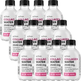 Active+ Collagen Water Aloe Vera 2500mg VERISOL™ Peptides 12x240ml