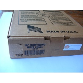 Frymaster 8030042 Filter Cone 50Pk 11" H 10" Dia For Frymaster Fryer 12 17 Gf14 Gf40 J1C 851127