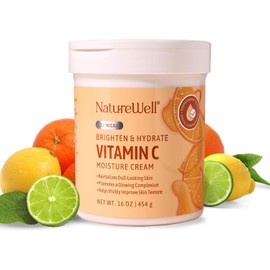 NatureWell Vitamin C Brightening Moisture Cream 16 oz