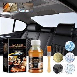 Car Headliner Repair Adhesive - Upholstery & Roof Liner Quick Fix Glue | Strong Bond for Fabric, Leather, | Professional Strength Automotive Interior Adhesive 100ml1pc