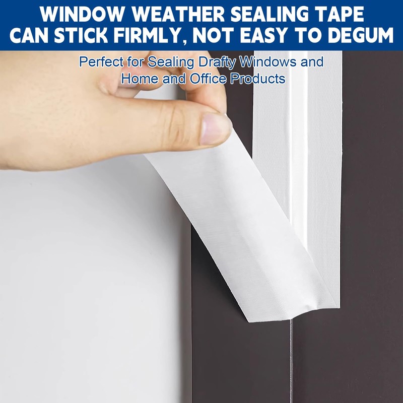 Storystore White Window Sealing Tape, 2 in X 70 FT