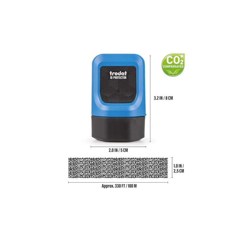 Trodat - Rodillo protector de tinta para identificación – Sello
