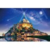 1000 Piece Starry Mont Saint Michel - France 50x75cm Jigsaw