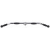 CAP Barbell Deluxe LAT Bar Cable Attachment with Rubber Handgrips,