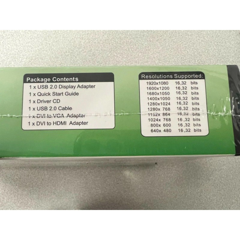 Plugable NEW Plugable USB 2.0 UGA Display Adapter ( DisplayLink