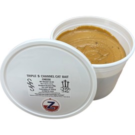 45oz Triple S Catfish Bait Tub - Original Cheese Formula - Formerly Sonnys Super Sticky - Discounted Shipping for Multiple Items.