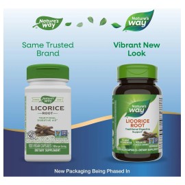 Suplemento De Raíz De Regaliz Apoyo Salud Digestiva 100 Caps