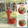 20.9"H Metal Fire Hydrant for Dogs to Pee On with