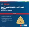 Bosch Professional 5x Expert C470 Sandpaper (for Hardwood, Paint on