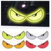 Motorcycle reflective sticker, eye-shaped light reflector, big-eyed car reflective sticker / 오토바이 반사 스티커 눈모양 빛반사 리플렉터 왕눈이 자동차 반사스티커