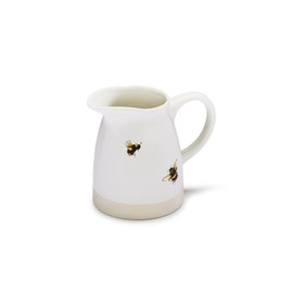 Cooksmart British Designed 1 Pint Milk Jug | Ceramic Milk Jug for All Type of Kitchens | Traditional Ceramic Jug for Milk or Cream - Bumble Bees