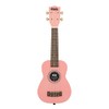 KALA Ukadelic UK-FLAMINGO Flamingo Soprano Ukulele with Tote Bag