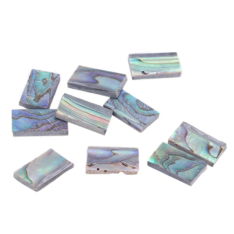 10Pcs Abalone Shell Inlay Natural Guitars Inlay Material Guitar Fretboard