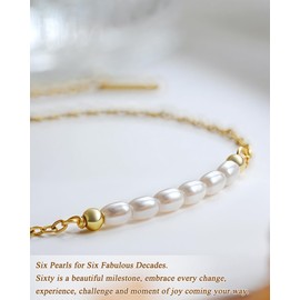 Tarsus 60th Birthday Gifts for Women, 60 Year Old Woman Birthday Bracelet Ideas 60th Birthday Gifts for Her