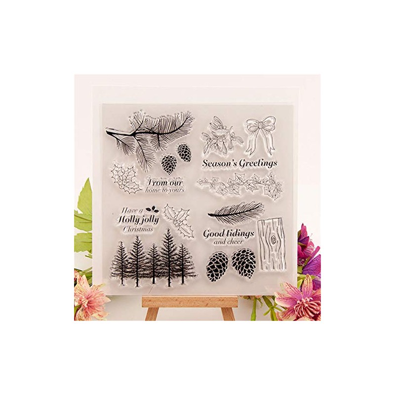 Clear Stamps for Greeting Cards, Decoration and Scrapbooking