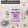 Trendation - 18. Geburtstag Geschenk Mädchen Frauen Lustiger Spruch 18er