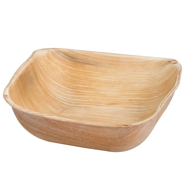 Perfectware Palm Square Bowl, 5" Pack of 25