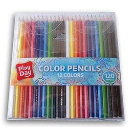 PlayDay Color Pencils 120 Count