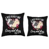 Cow Dog Rancher Farmer Throw Pillow