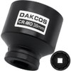 DAKCOS 1/2" Drive 38mm Socket 12 Ponit Impact Wrench Socket