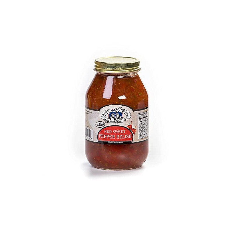 Amish Wedding Red Sweet Pepper Relish 32oz