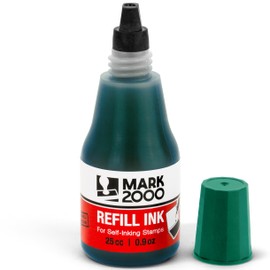 Mark 2000 Self-Inking Refill Ink - Green - 25cc (0.9oz)