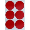 Round Red Sticker Dot Labels 50mm (5cm) for Storage and
