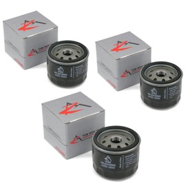 The ROP Shop | Set of 3 Lawn Mower Oil Filters for Tecumseh 36365, 36435