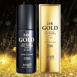 Ange [Ange] 24K Gold Anti-Wrinkle & Brightening Men's All-in-One Essence 200ml / [앙쥬] 24K골드 주름미백 남성 올인원 에센스 200ml