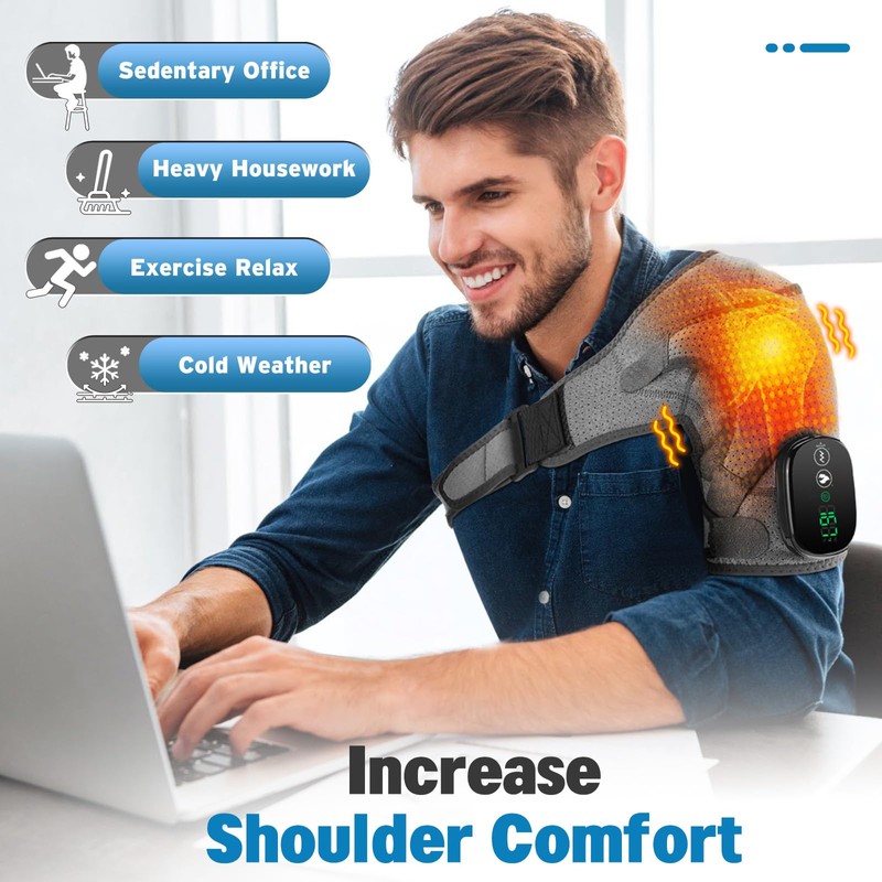 Cordless Heated Shoulder Brace, FSA Eligible Items List Shoulder Heating