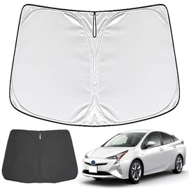 Toyota Prius 50 Series Front Sun Shade PRIUS 50 Series Sun Shade Shade Curtain ZVW50 ZVW51 ZVW55 4th Generation Windshield Car Sun Shade Front Folding Toyota Prius Light Car Sun Shade Light Shielding