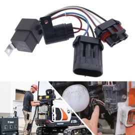 Fuel Timer Solenoid 6669415 for Bobcat Excavator 463 553 643 645 743 751 753 763 773 7753 S70 Loader 231 325 328 331 334 337 341 418 E08 E10