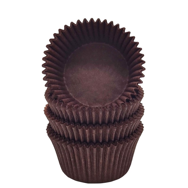 Mombake Premium Coffee Baking Cups Greaseproof Cupcake Muffin Paper Standard