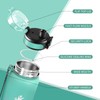 KollyKolla Drinking Bottle 1 L, Thermos Flask, Cold and Warm,