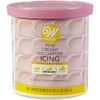 Wilton Vanilla Flavored Frosting, Creamy Decorator Icing, 16 oz (Pink,