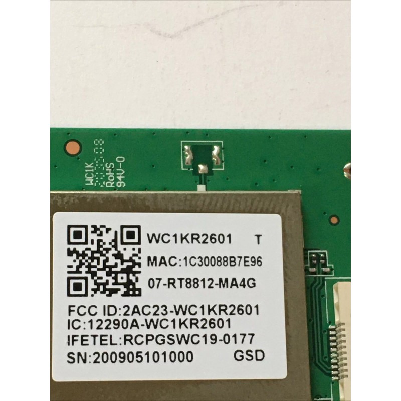 TCL 65R635 WIFI MODULE WC1KR2601