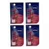 4 Pack Nivea Cherry Lip Care Tinted Scented Shea 0.17