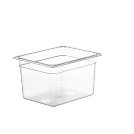 LIPAVI C10 Sous-Vide Behälter - 11,3 Liter, 32,3 x 26,2 x H:20,3 cm. Starkes, durchsichtiges Polycarbonat. Passende Deckel für Anova, Wancle und weitere Marken Wird separat verkauft. Passt L10