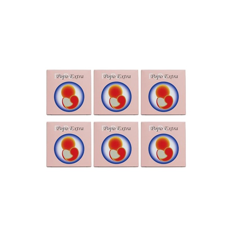 ASK Corporation Emina Popo Extra Popo Soap Set of 6,