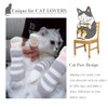 32PCS (8 Sets) Chair Leg Protectors Fancy Cat Paw Socks