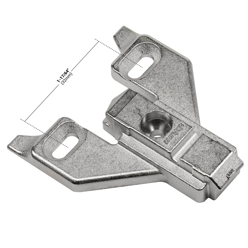 Blum 175l Series 0,3,6mm Die Cast Screw on Face Frame